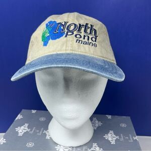 OTTO North Pond Maine Embroidered Cap Vintage adjustable back